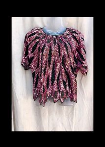 Sparkling Sequin Party Top