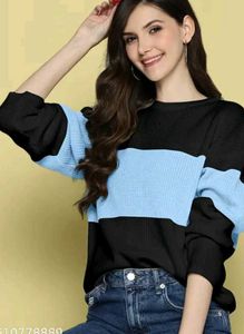 Two-Tone Long Sleeve T-Shirt