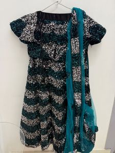 party wear sequence, Lehenga Choli Dupatta