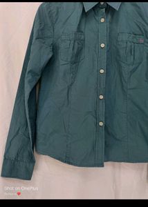 🇳🇿💫♥️ Classic Green Button-Down Shirt