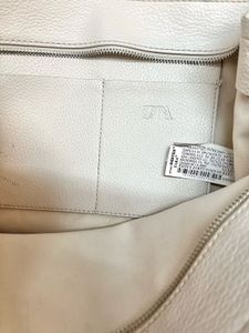 ZARA White Handbag/ Tote Bag/ Office Bag