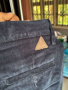 SKIE STUDIO Navy Corduroy Pants