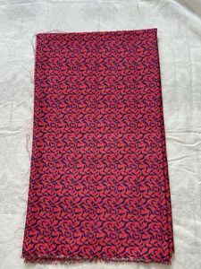 Vibrant Pink Cotton linen fabric