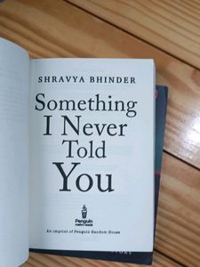 Something I Never Told You