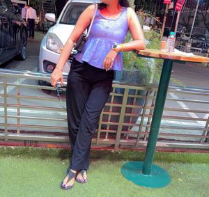 Stylish Peplum Top