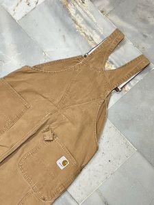 Carhartt Tan utility dungaree