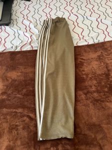 Olive Green Track Pants with Stripes