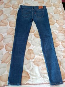 Skinny Nevy Blue Jeans For Women