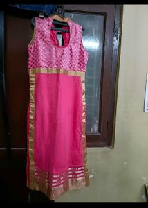 Party Wear Naira Cut Suit Legging And Net Dup