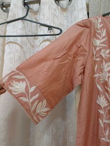 Peach farshi set
