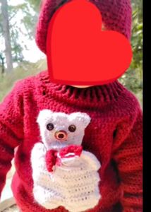 Cute Knitted Baby Sweater