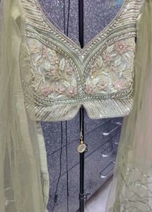 Designer Lehenga Choli . add or remove pad insi