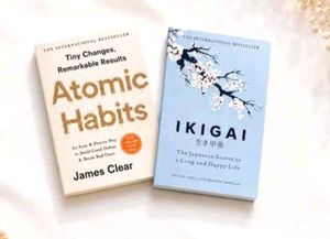 Atomic Habits & Ikigai Books combo