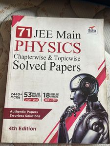 DISHA 71 JEE Main Physics Solved Topicwise Papers