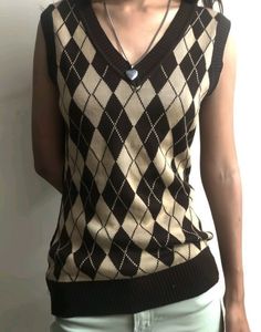 pinterest argyle y2k aesthetic sweater vest