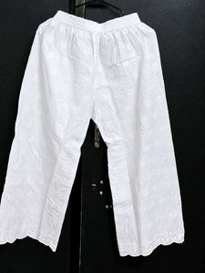 Elegant Pink Chikankari Kurta Set