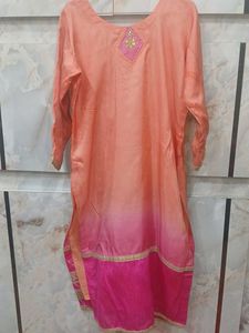Gorgeous Ethnic Kurta seat heavy dupatta