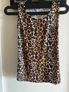 Leopard Print Tank Top