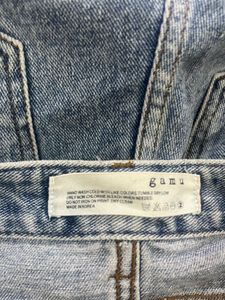 Distressed Denim Shorts
