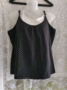 Chic Polka Dot Tank Top