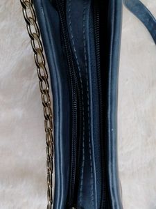 Stylish Blue Clutch Bag