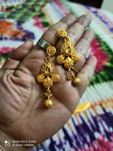 Alloy Gold Plated Jewel Set