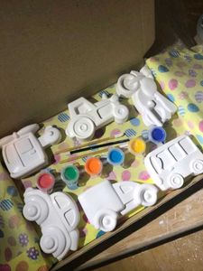 vehicle painting kit for boys and girls