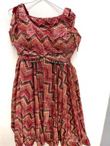 party wear, orange sequence, croptop Lehenga