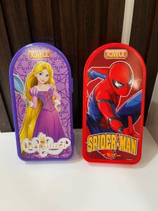 Princess & Spiderman Pencil box Combo