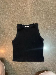 Black Basic Tank Top