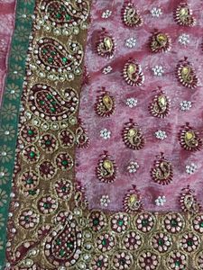 Embroidered Silk Saree