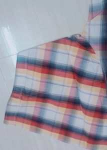 Stylish Checks Shirt Very Less Used