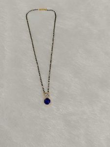 Colorful Stone Mangalsutra Necklace Set