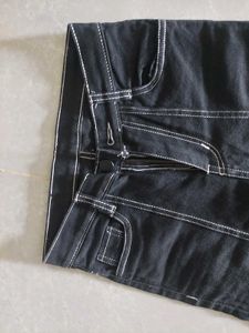 women black straight fit jeans