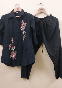 beautiful work Black cordset