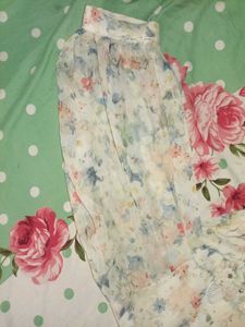 Floral Print Palazzo Suit