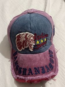 Stylish Washed Denim Baseball Cap