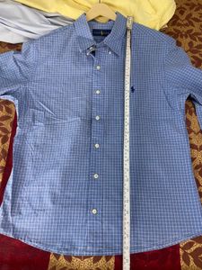 Ralph Lauren Blue Checkered Shirt