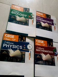 CBSE Class 12 Study Material Books
