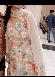 Embellished Kurta Set with Dupatta