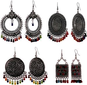 Boho Dangle Earrings Set Of 4