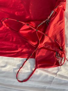 Stunning Red Bodycon Maxi Dress