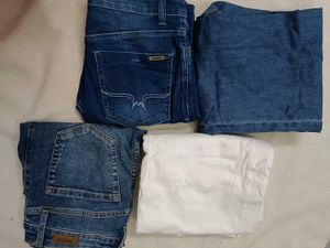 combo set of 4 denims