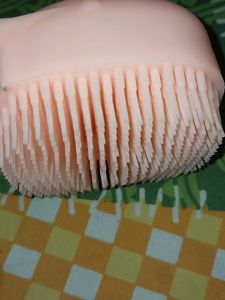 SILICON BATH BRUSH