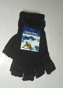 Black Winter Gloves