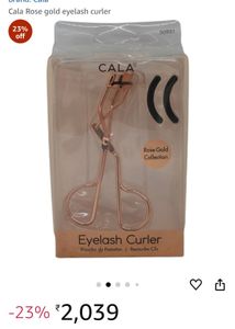 Cala Rose Gold Eyelash Curler