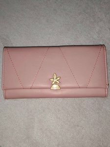 Cute Pink Flower Wallet
