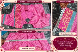 Vibrant Pink Printed Blouse