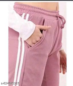 Comfortable Striped Track Pants