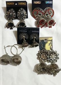 Combo Jhumki Or Hanging